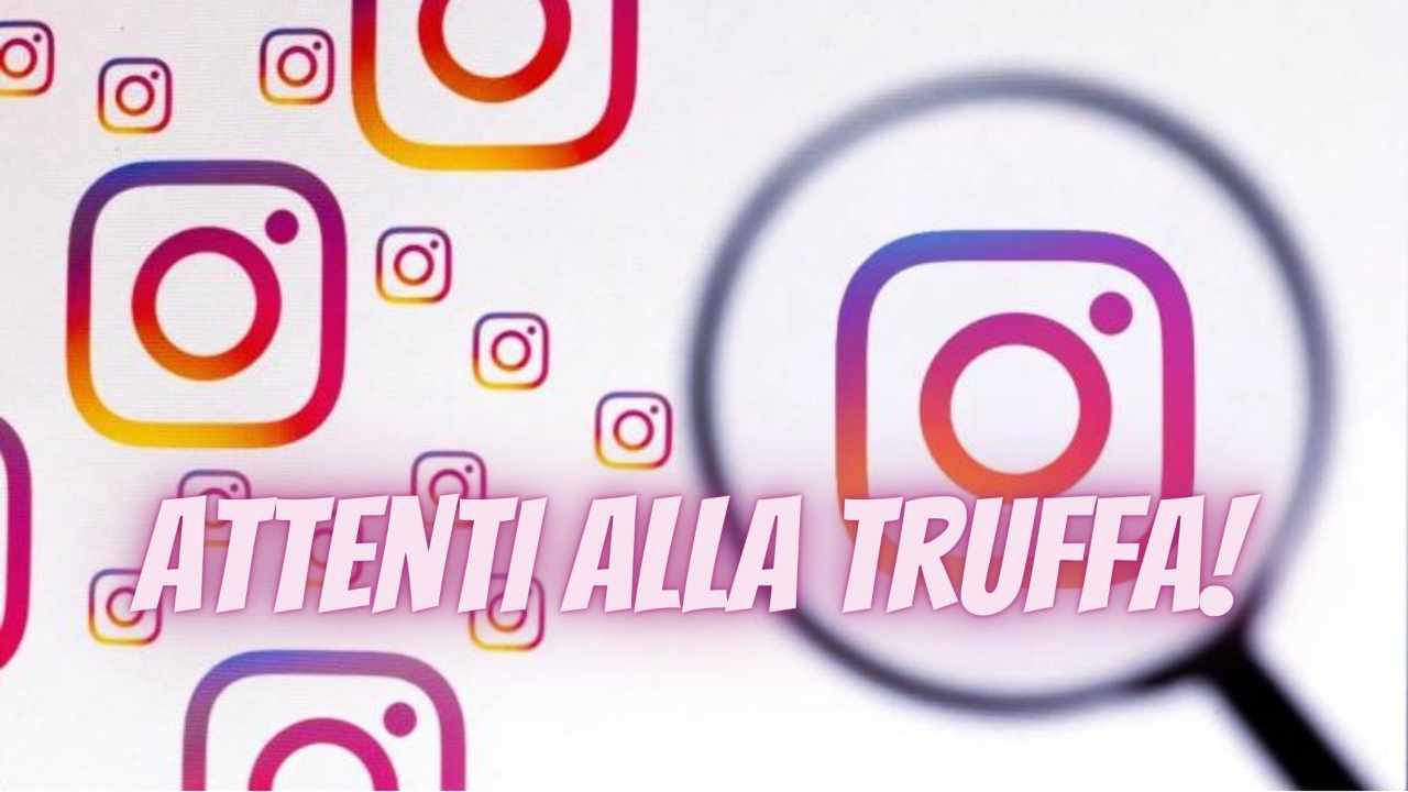 Attenzione alla nuova truffa che ruba le credenziali Instagram (fonte Canva)