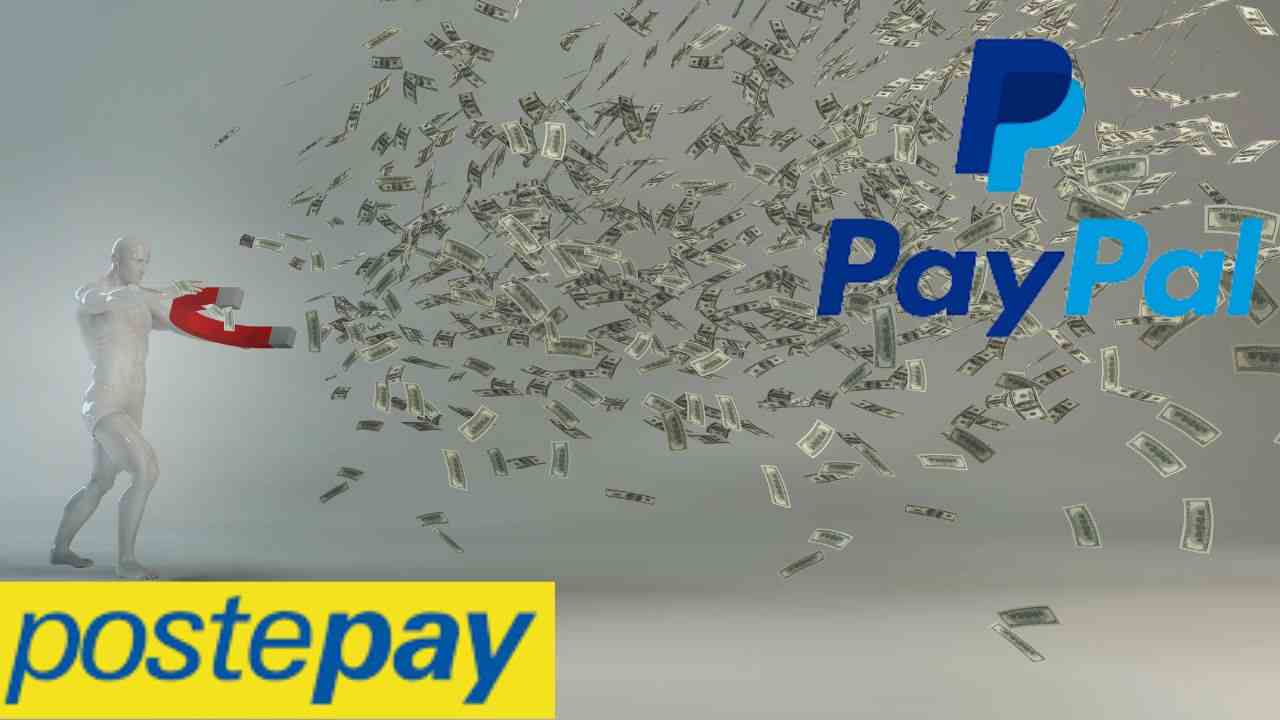 Postepay ricaricata con Paypal - Crmag