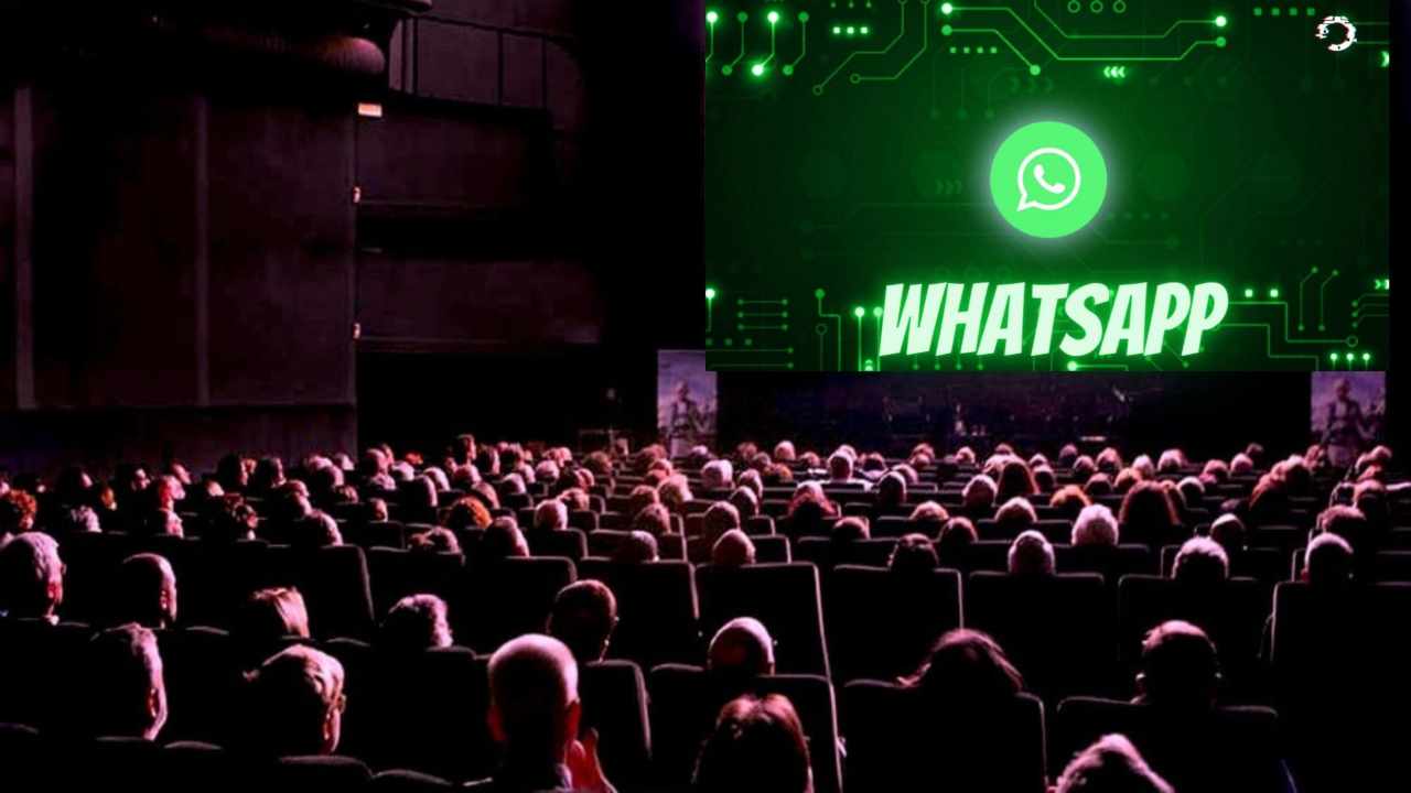 Whatsapp sbarca al cinema (Canva)