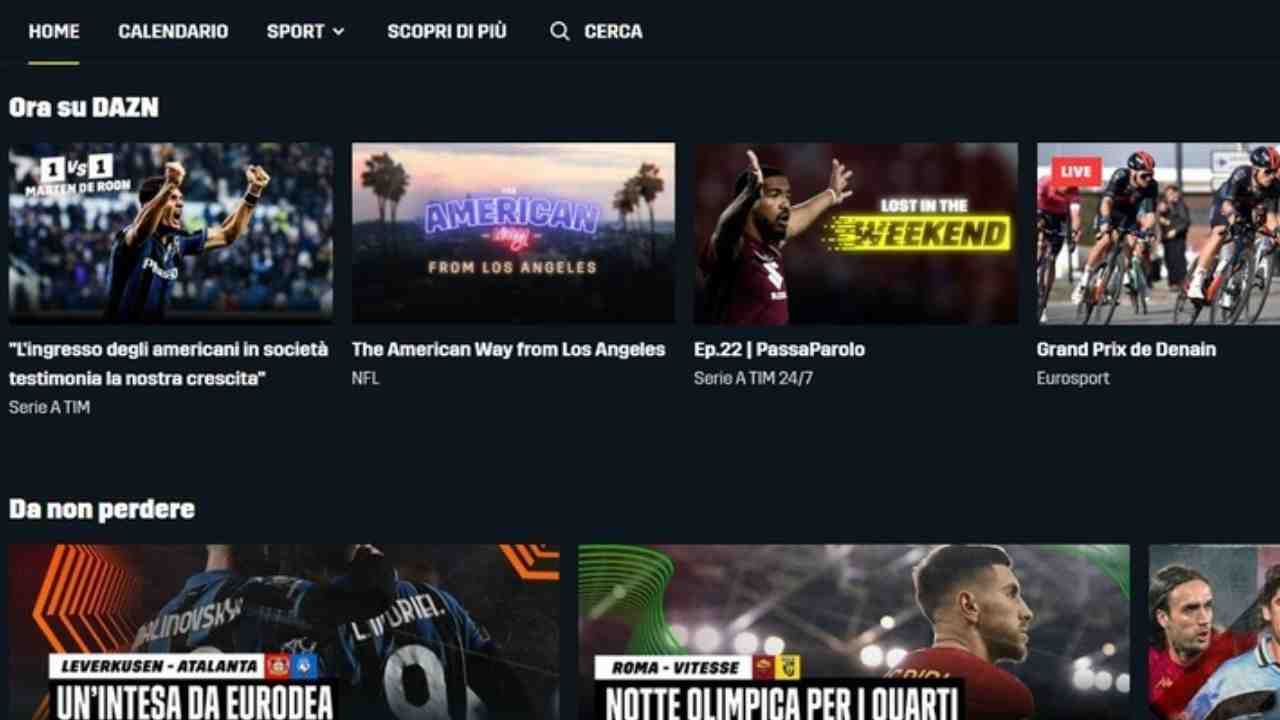 app DAZN