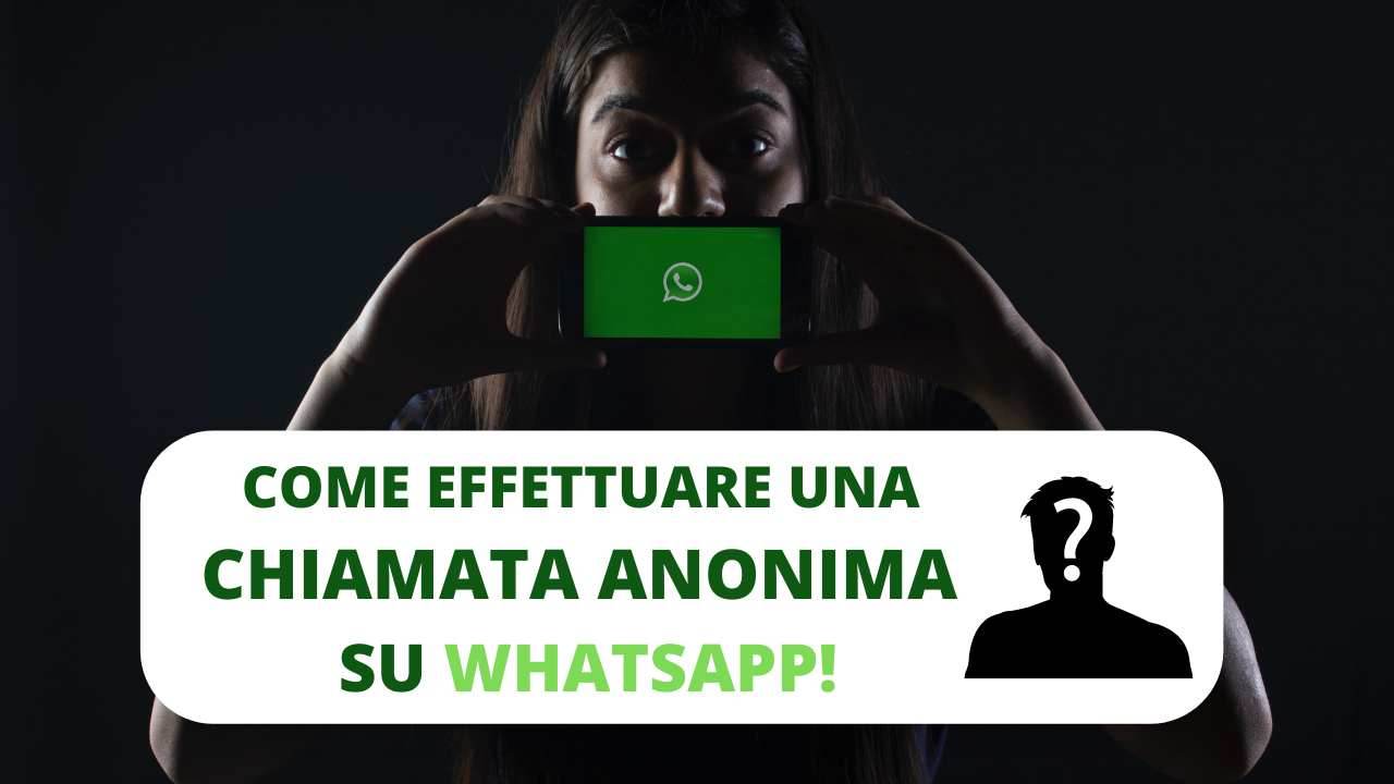 chiamata anonima whatsapp (fonte unsplash)