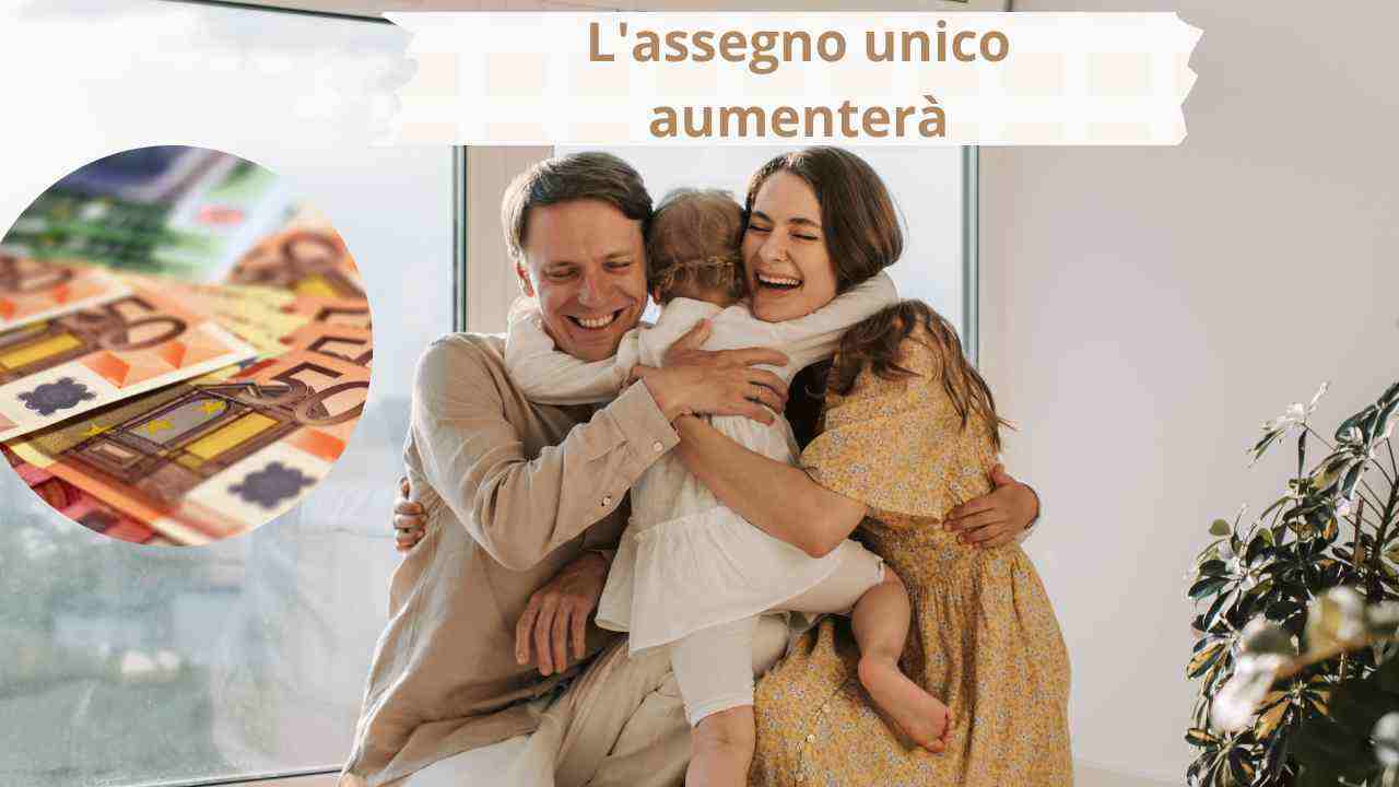 l'assegno unico aumenterà (foto crmag)