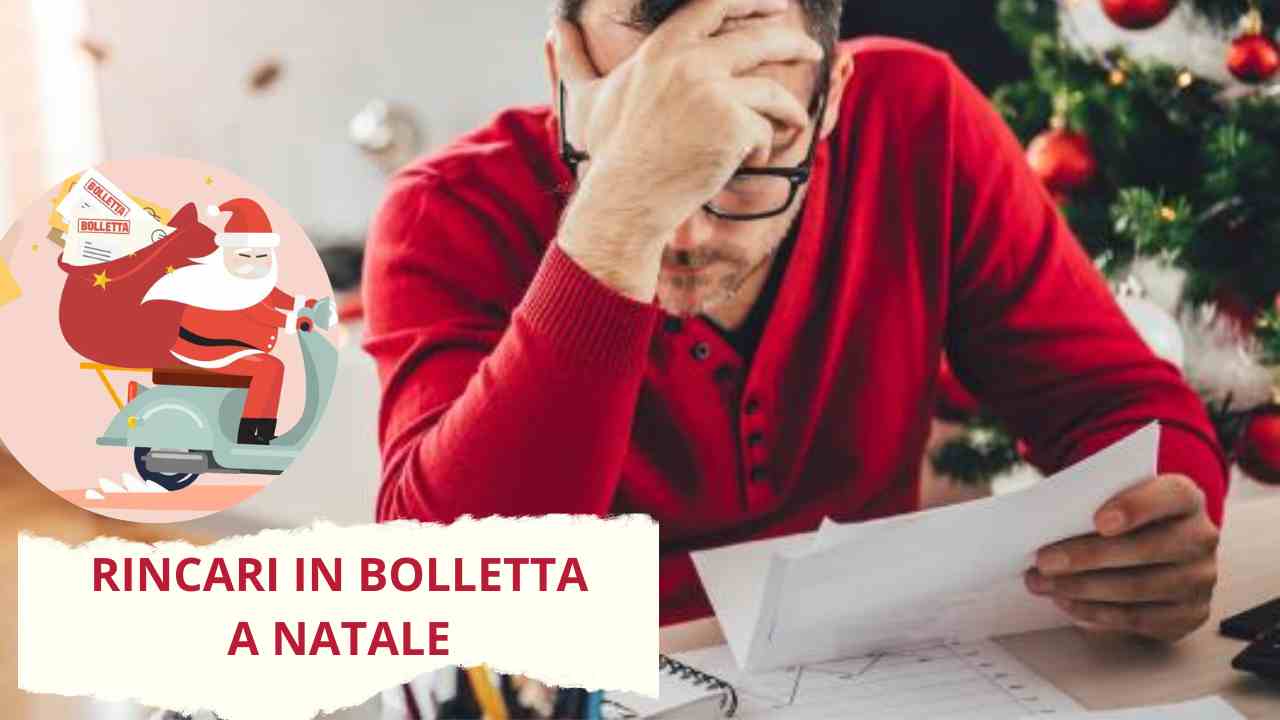 Aumenti in bolletta a Natale (foto cr mag)